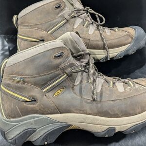 Men's Keen Brown Targhee II Waterproof Hiking Boots Size 15